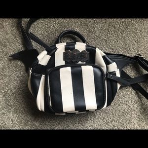 Mini Beetlejuice backpack.